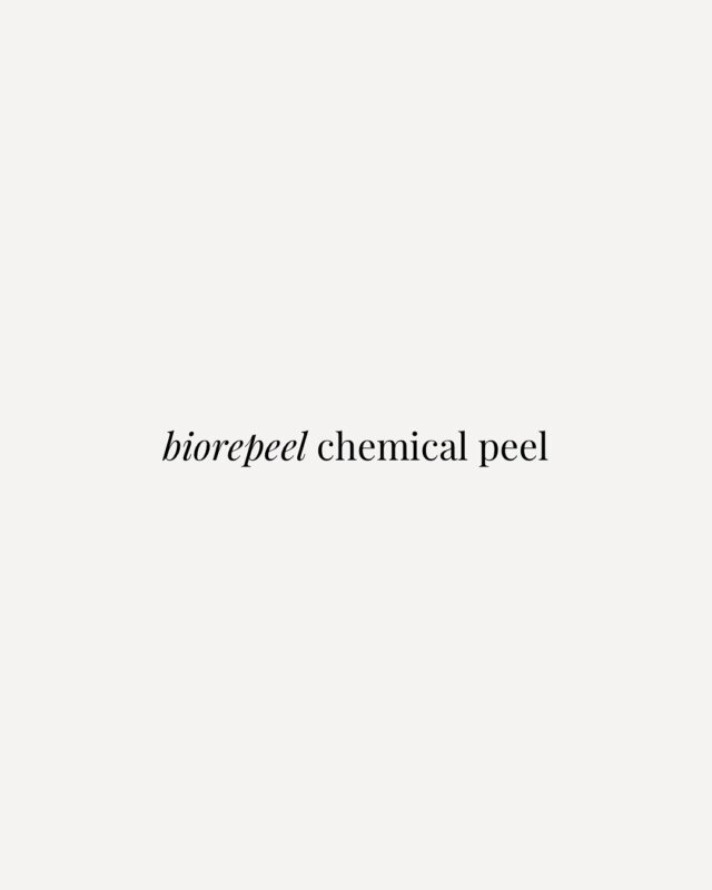 BioRePeel;

Your skin’s fresh start, without the downtime.  
BioRePeel is our next-generation, no-peel chemical peel that works beneath the surface to target fine lines, discoloration, acne, and dullness all while leaving your skin glowing the same day.

Why we love it: • Zero to minimal peeling • Suitable for all skin types and seasons • Boosts collagen + cell turnover for long-term results

Perfect before a big event or as part of your regular skin maintenance. Your skin, but better.

Book your treatment today using the link in bio.

#BioRePeel #AtlantaMedSpa #SkinGlow #SkinGoals #NoDowntime #GlowingSkin #CollagenBoost #SkinConfidence #ChemicalPeel #BuckheadBeauty #AtlantaSkinCare #atlantaspa